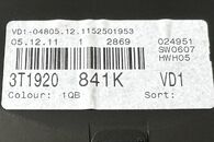 Škoda Superb 2 kombi r.v. 2012 naftové budíky 3T1920841K