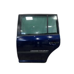 VW Touran 1T2 facelift r.v. 2007 tmavě modrá metalíza kód barvy LD5Q levé zadní dveře