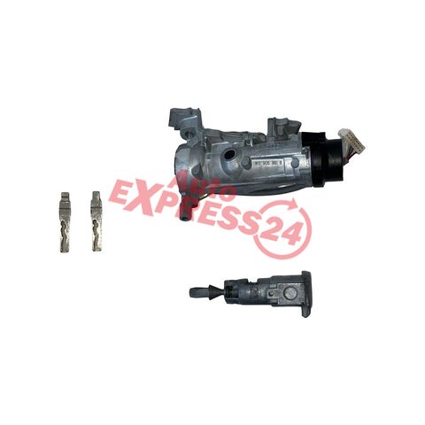 VW Golf 6 hatchback r.v. 2011 spínací skříňka s vložkou zámku 1K0905851B 1K0905865A 5K0837167A