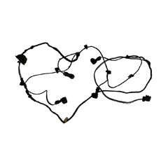 Škoda Octavia 2 kombi facelift r.v. 2009 černá metalíza kód barvy LF9R 9910 1Z1Z zadní parkovací senzory 4 kusy