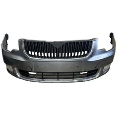 Škoda Superb 2 kombi r.v. 2012 světle modrá metalíza kód barvy LF8L 9157 2G2G přední nárazník