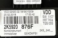 VW Caddy 4 2k r.v. 2018 naftové budíky 2K5920876F