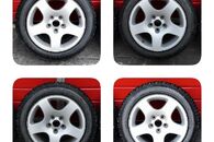 Zimní kola 215/55 R16, 8,11 mn, dot4824, 7Jx16H2, et45, 8D0601025C