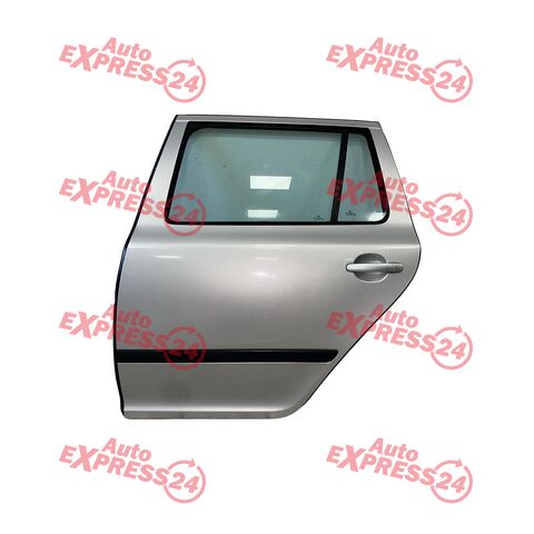 Octavia 2 kombi r.v. 2011 stříbrná metalíza kód barvy LA7W 9156 8E8E levé zadní dveře