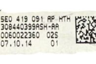 Škoda Octavia 3 RS kombi r.v. 2015 multifunkční volant 5E0419091AP