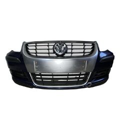 VW Touran 1T2 facelift r.v. 2007 tmavě modrá metalíza kód barvy LD5Q přední nárazník