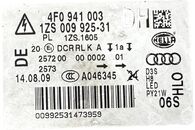 Audi A6 C6 4F facelift avant r.v. 2010 levé přední světlo xenon 4F0941003DH jednotky 4F0941329D 8K0941597