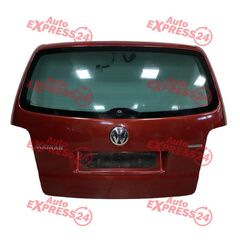 Páté dveře VW Touran 1T2 facelift r.v. 2007 vínová metalíza kód barvy LA3W