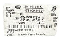 VW Tiguan 5N Sport r.v. 2008 levé přední světlo xenon 5N1941031K jednotky 5DV009000-00 7L6941329B