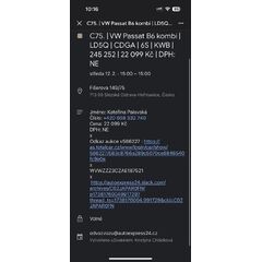 🟤VW Passat B6 kombi r.v. 2010 katalyzator CDGA 1K0131701DG 1K0178NE